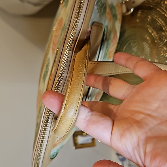 BRAHMIN Pompano Collection Iridescent Pineapple Felicity Backpack 🍍 - Picture 8 of 14